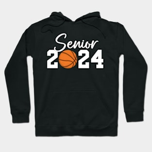 Class Of 2024 Senior Graduate Basketball Graduation Py Hoodie